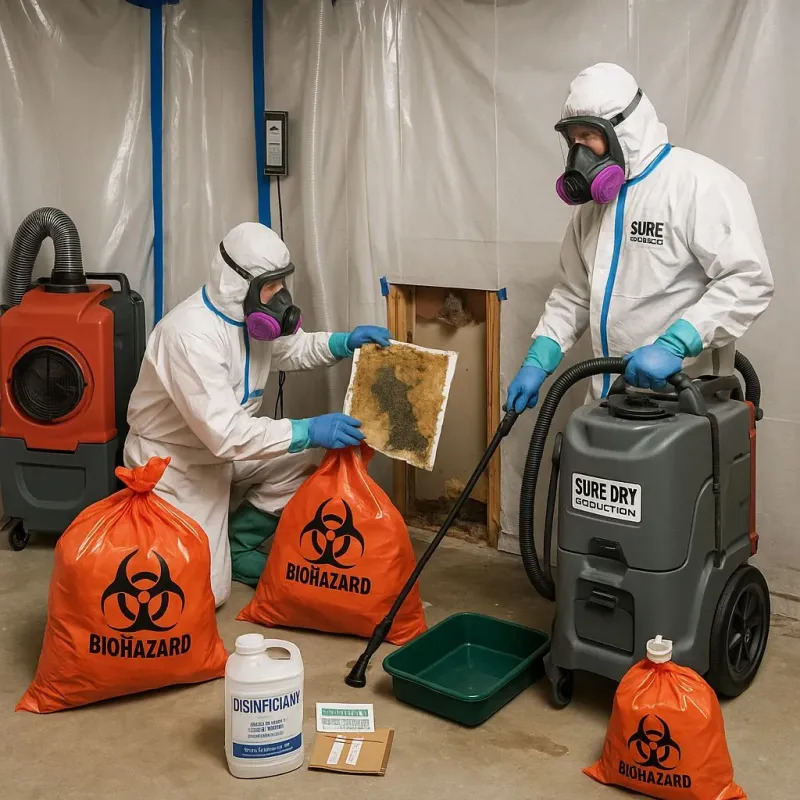 Contaminated Water Handling Protocols process in Pleasant Garden, NC